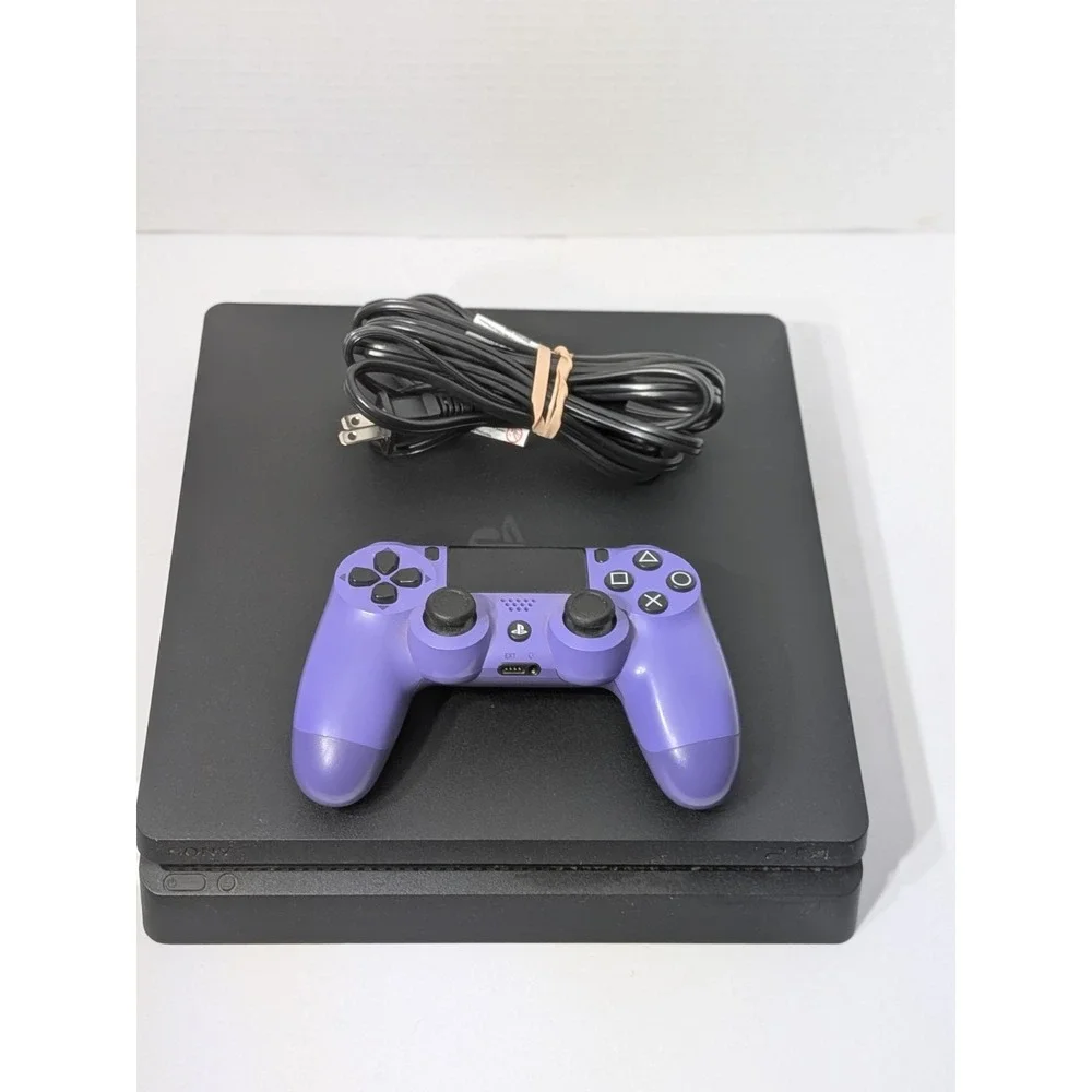Sony Playstation 4 500GB Black Console PS4 W/ Controller & Cords Tested Working!